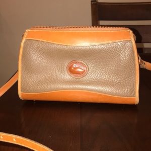 Vintage Dooney & Bourke Taupe crossbody
